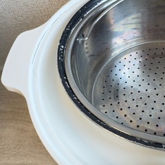 LOCABO糖質カット炊飯器 JM-C20E-B/W 白の画像