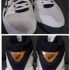 ASICS DUNKSHOT MB 9 バスケ バレーシューズ 22.0cmの画像