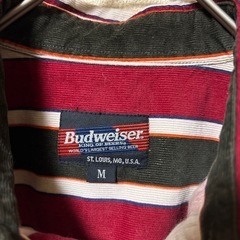 Budweiser コーデュロイシャツの画像