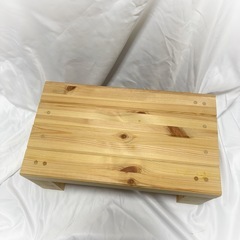 木製 踏み台 スツール 幅40cm×奥行22.5cm×高さ16cmの画像
