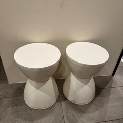 プリンスアハ リプロダクト品 スツール ホワイトの画像
