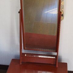 【中古品】 　レトロな鏡台の画像