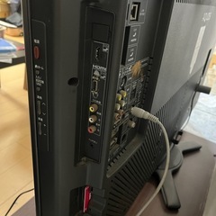電源が入らないテレビ。部品が必要な方はお持ちください。の画像
