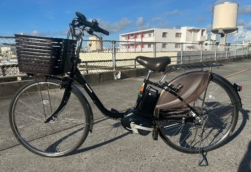 パナソニック　電動自転車 ビビDX26インチ　ブラック　美品