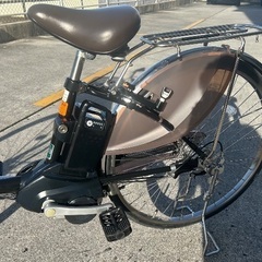 パナソニック　電動自転車 ビビDX26インチ　ブラック　美品の画像