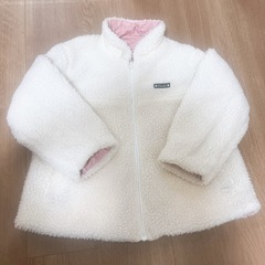 子供服 120cm アウター クレードスコープ リバーシブル フード取り外し可の画像