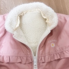 子供服 120cm アウター クレードスコープ リバーシブル フード取り外し可の画像