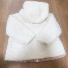子供服 120cm アウター クレードスコープ リバーシブル フード取り外し可の画像