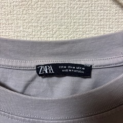 ZARA tシャツの画像