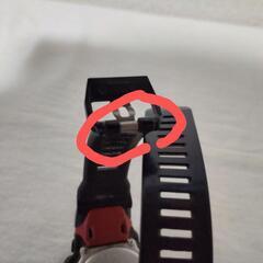 G-SHOCK デジタル腕時計 ブラック/レッド 箱付き　中古品の画像