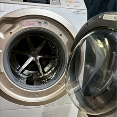 Panasonic ドラム式洗濯機 NA-VX9700R 2017年製 11kgの画像