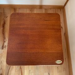 電話台　棚　木製　
昭和レトロ　yamacı　の画像