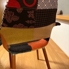 パッチワーク　チェア　プロダクトの画像