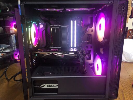 フルセットゲーミングPC i5-10400f + GTX1650 3GB + 16GB RAM