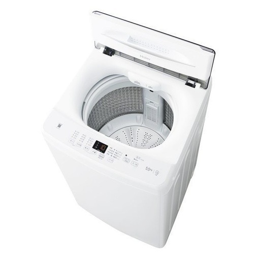 ハイアール Haier 全自動洗濯機 5.5kgホワイト JW-U 55A-W