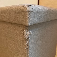 猫の家　収納スツール 収納ケース兼用椅子の画像