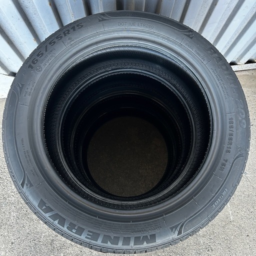 N-BOX、タントなど?165/55R15 MINERVA 新品4本工賃込み価格