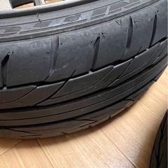 WALD GENUINE LINE　ジェニュインライン　19インチ　タイヤ付きの画像
