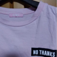 ※非対面OK※ 【中古】WC WEGO半袖Tシャツ袖プリントの画像