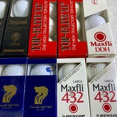 ②　詳細不明　家庭保管品　欠品傷汚れ箱潰れ有り　ゴルフボール　ダンロップ Maxfil432　ブリヂストン Reygrande / ALTUS EV40 　その他の画像