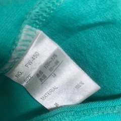 ※非対面OK※ 【中古】小さめビッグシルエットバックプリントTシャツFPTWティファニーブルーの画像