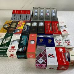 ②　詳細不明　家庭保管品　欠品傷汚れ箱潰れ有り　ゴルフボール　ダ...