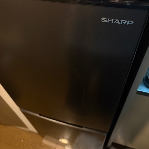 【値段交渉可能！！】SHARP ノンフロン冷蔵庫 SJ-D15J-H 152L
