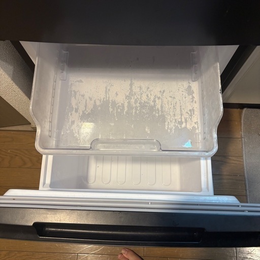 【値段交渉可能！！】SHARP ノンフロン冷蔵庫 SJ-D15J-H 152L