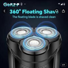 Gertzy 360° Floating Shaver メンズ電気シェーバーの画像