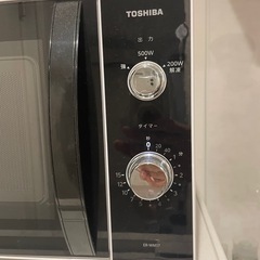 TOSHIBA 単機能電子レンジ 3000円の画像