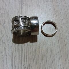 ドルガバ、DUB、シルバーリングセットの画像