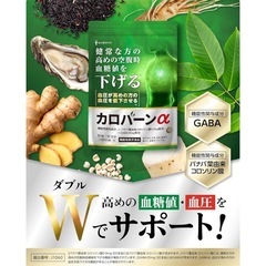 新品未開封♥血糖値・血圧を下げるサポートをするサプリメント（30日分）の画像