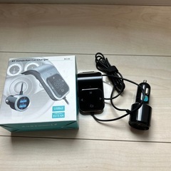FMトランスミッター　Bluetooth USB ポート2つ付きの画像