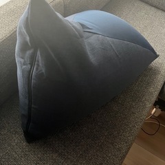 【ニトリ】三角ビーズソファ 本体＋カバー付きの画像