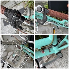 中古 ルイガノ｜LOUIS GARNEAU 20型 子供用自転車 J20 plus（外装6段変速） アクアマリンの画像