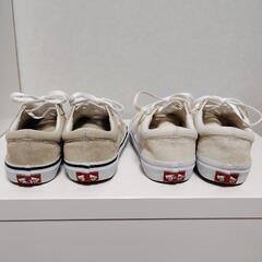 VANSスニーカー2足セットの画像
