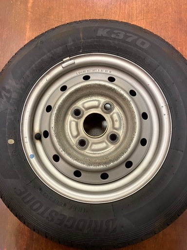 ブリヂストン　145/80R12  タイヤ、ホイールセット
