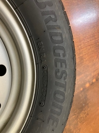 ブリヂストン　145/80R12  タイヤ、ホイールセット
