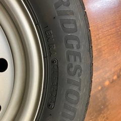 ブリヂストン　145/80R12  タイヤ、ホイールセットの画像
