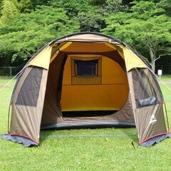 美品 ヒルストーン 2ルームテント 大型サイズ 4～5人用 キャンプ 説明書付きの画像