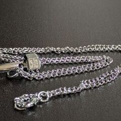 ステンレススチール/フィットネスジムチェーンネックレス①（新品）の画像