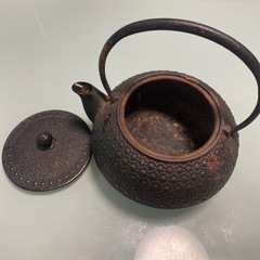 南部鉄器　鉄瓶の画像