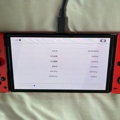 Nintendo Switch本体 有機ELマリオレッド人生ゲームの画像