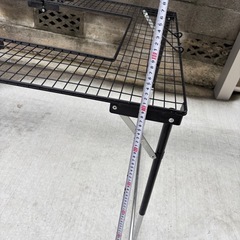 バーベキューテーブル　メッシュ　美品の画像