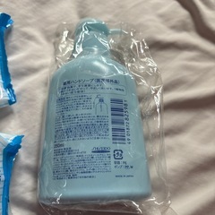 ハンドソープ及びウェットティッシュの画像