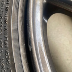 15インチホイール ウレタン塗装品 165/55/15 4本の画像