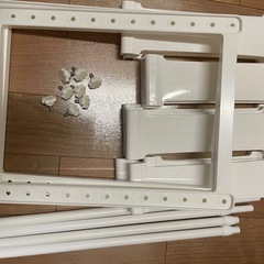 キッチン下　収納　伸縮ラック