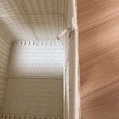 ランドリーバスケット　2段の画像