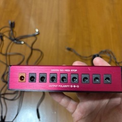 ギター、ベース等のエフェクターパワーサプライの画像