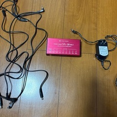 ギター、ベース等のエフェクターパワーサプライの画像